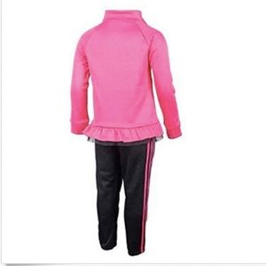 adidas Shirts & Tops - adidas Baby Girls' Tricot Zip Jacket and Pant Set adidas Shirts & Tops - adidas Baby Girls' Tricot Zip Jacket and Pant Set